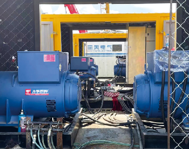 大慶油田燃?xì)忭?xiàng)目（5臺(tái)德科發(fā)電機(jī)500KW660V)